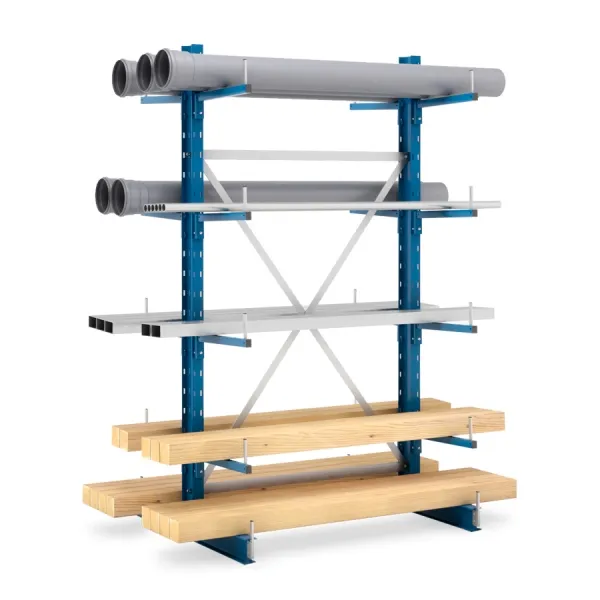 Kragarmregal Beidseitig geladen