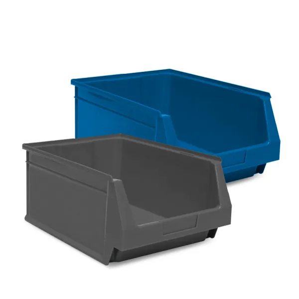 Pack 12 Stapelbare Sichtlagerkästen Nr. 58