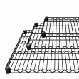 Schwarzes Gittertablett